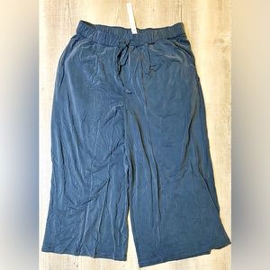 Size 8 Blue Lululemon crops